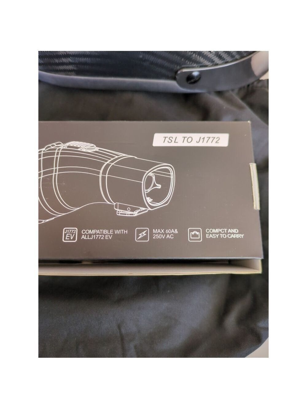 Tesla SAE J1772 Adapter J1772R to TSL02P charger Public EV Charging Station Plug - Picture 7 of 8